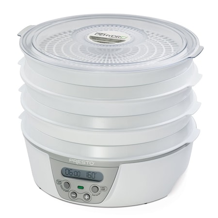National Presto Presto Dehydro Semi-Gloss White 12 qt Food Dehydrator 06301